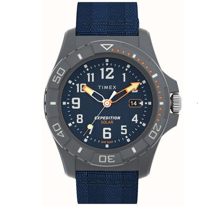 Timex Expedition North Freedive Ocean Solar Blue/Blue Strap Men's Watch TW2V40300
