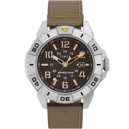 Timex Expedition North Ridge Black/Tan Fabric Men's 100m Analog Watch TW2V62400
