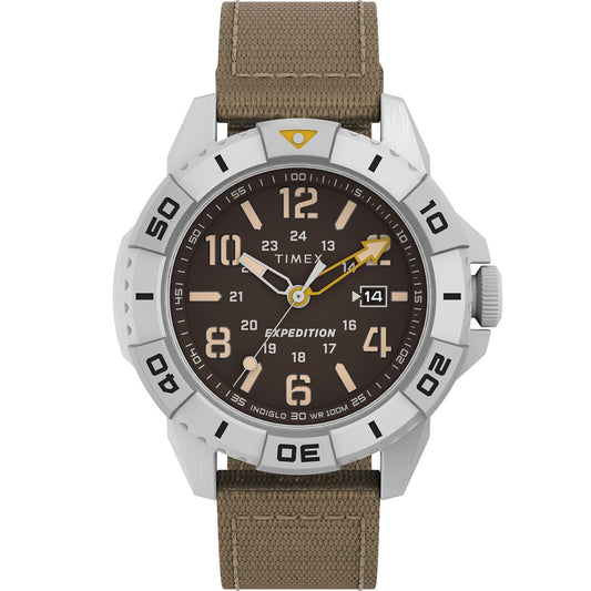 Timex Expedition North Ridge Black/Tan Fabric Men's 100m Analog Watch TW2V62400