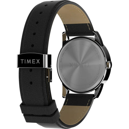 Timex Easy Reader Cream/Brown Leather Men's 30m Analog Watch TW2V68700