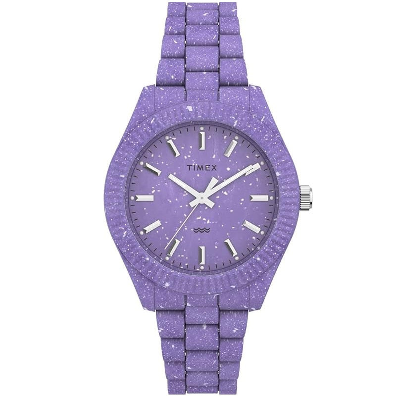 Timex Legacy Ocean Purple Women's 30m Quartz Analog Watch TW2V77300