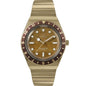 Timex Q Sport Brown/Gold Expansion Band Women's 50m Analog Watch TW2V92500