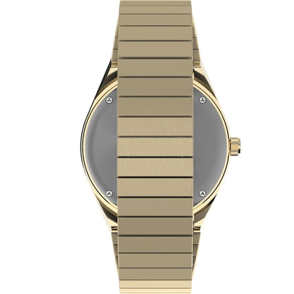 Timex Q Sport Brown/Gold Expansion Band Women's 50m Analog Watch TW2V92500