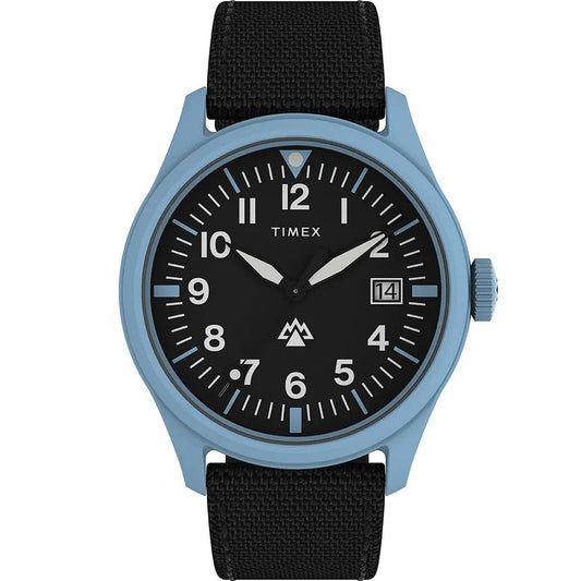 Timex Expedition North Traprock Blue/Black Fabric Men's Analog Watch TW2W34300