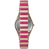 Timex T80 Pink/Rose Gold Tone Expansion Band Women's 30m Digital Watch TW2W41600