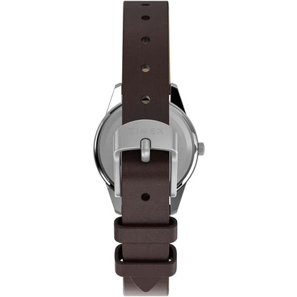 Timex Expedition Field Mini Cream/Brown Leather Women's Analog Watch TW4B25600