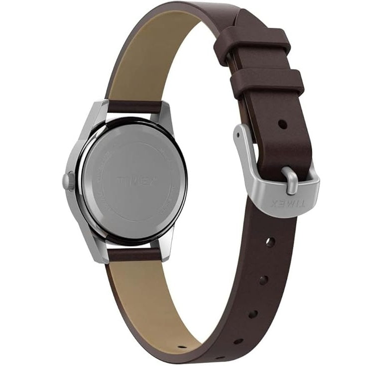 Timex Expedition Field Mini Cream/Brown Leather Women's Analog Watch TW4B25600