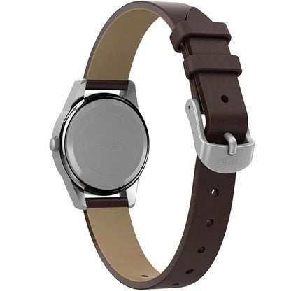 Timex Expedition Field Mini Cream/Brown Leather Women's Analog Watch TW4B25600