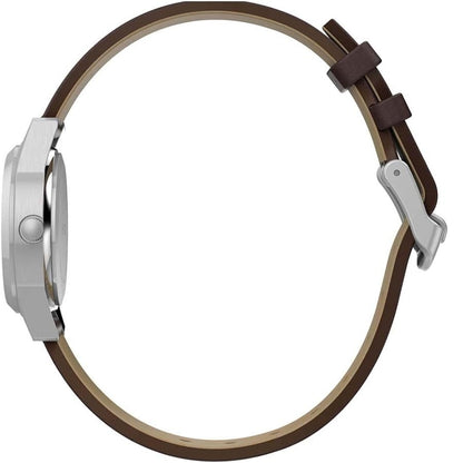 Timex Expedition Field Mini Cream/Brown Leather Women's Analog Watch TW4B25600
