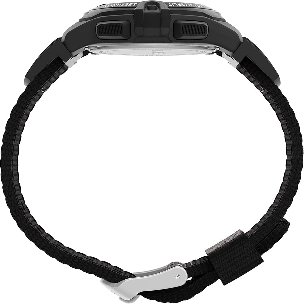 Timex Expedition Cat Black Fabric Strap 100m Unisex Digital Watch TW4B28000