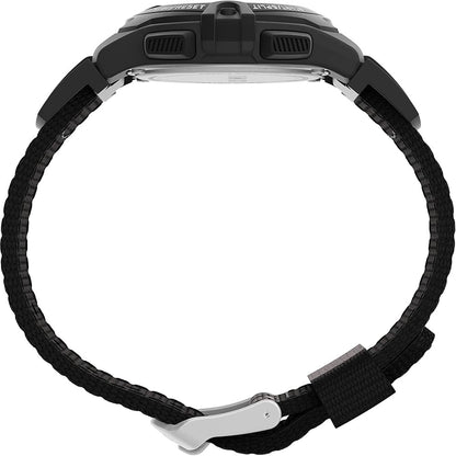 Timex Expedition Cat Black Fabric Strap 100m Unisex Digital Watch TW4B28000