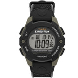 Timex Expedition Black Green 41mm Digital Sports Watch TW4B28500