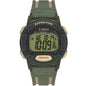 Timex Expedition Cat 5 Green Fabric/Leather Men's 100m Digital Watch TW4B30300