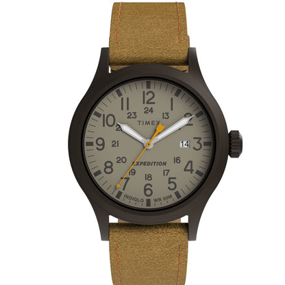 Timex Expedition Scout Beige/Brown Men's 50m Analog Watch TW4B34000