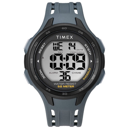 Timex DGTL Chrono Rugged 45mm Blue Men's 50m Digital Sports Watch TW5M41500