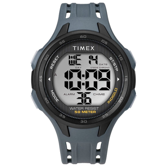 Timex DGTL Chrono Rugged 45mm Blue Men's 50m Digital Sports Watch TW5M41500