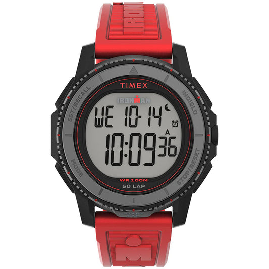 Timex Ironman Adrenaline Red/Black Men's 50m Digital Sports Watch TW5M57900