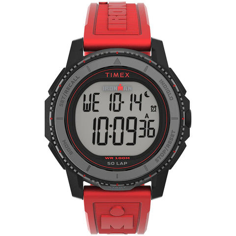 Timex Ironman Adrenaline Red/Black Men's 50m Digital Sports Watch TW5M57900