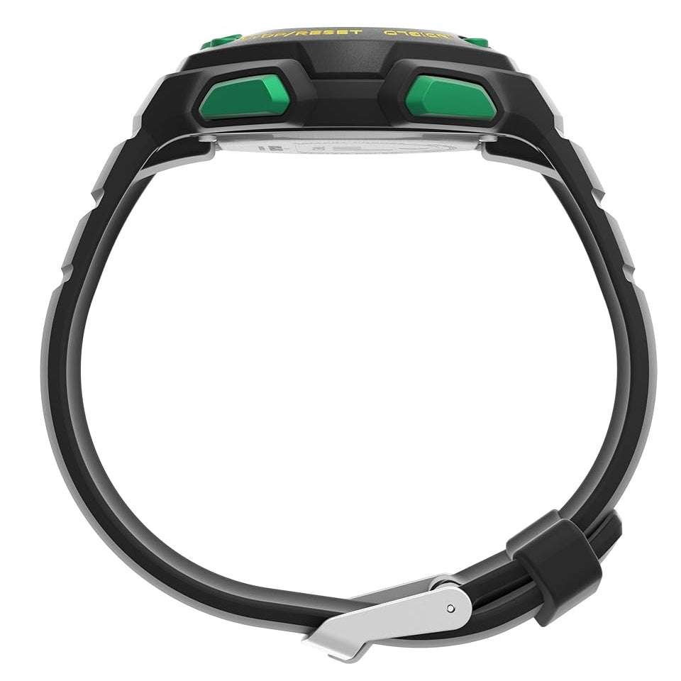 Timex Ironman Classic 30 Black/Green Men's 100m Digital Sports Watch TW5M59000