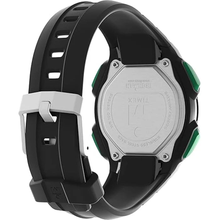 Timex Ironman Classic 30 Black/Green Men's 100m Digital Sports Watch TW5M59000