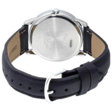 Timex Easy Reader White/Black Leather Men's 30m Analog Watch T2H281