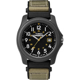 Timex Expedition Camper Black/Green Strap Men's 50m Analog Watch T42571