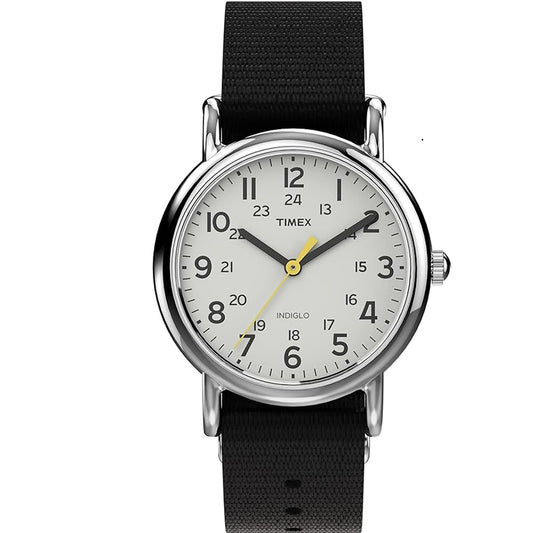 Timex Weekender White/Black Women's 30m Analog Watch TW2V46800