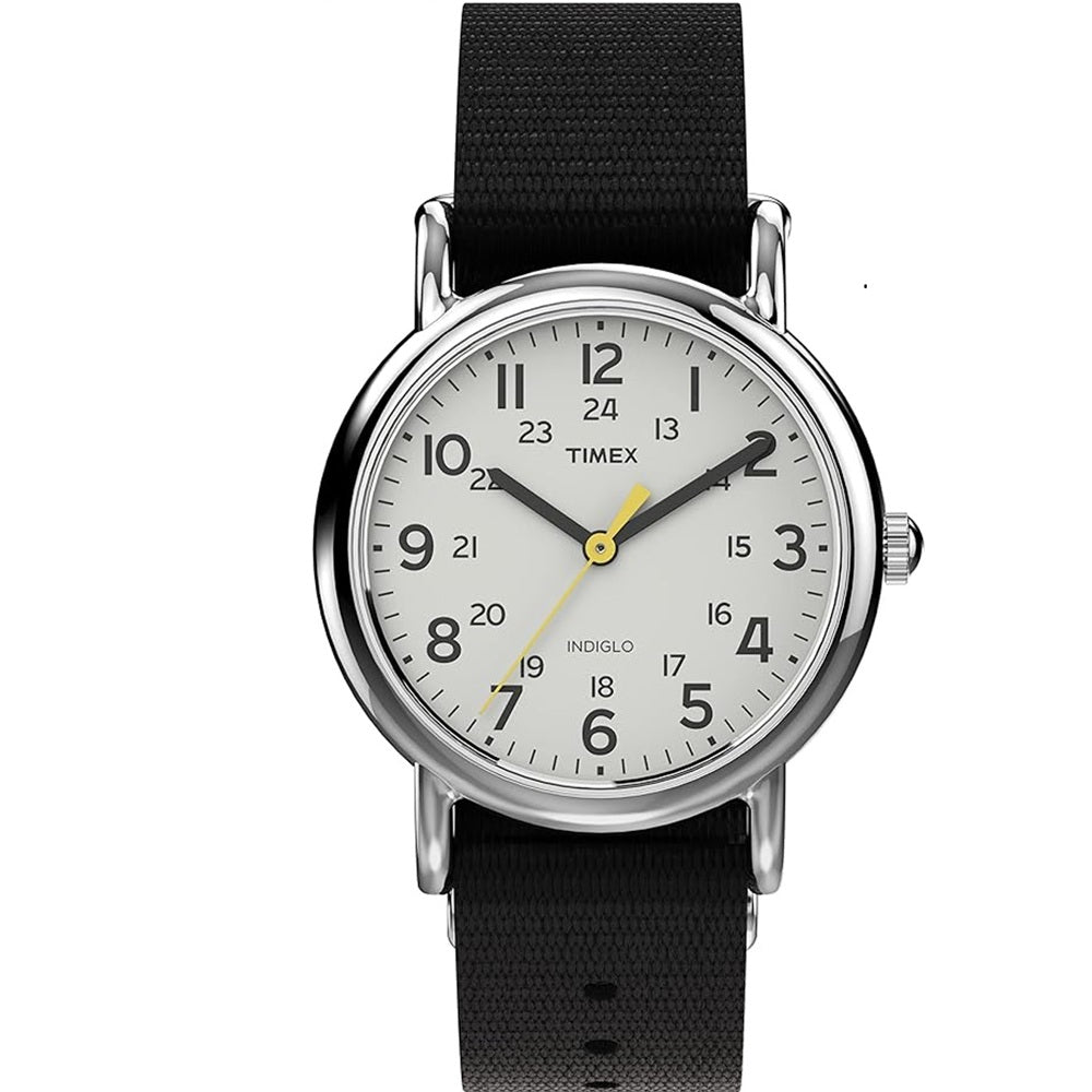 Timex Weekender White/Black Women's 30m Analog Watch TW2V46800