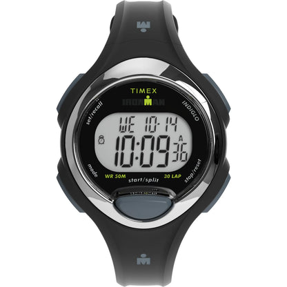 Timex Ironman Essential 30 Luxe Black Women's 50m Digital Lap Watch TW2W17300