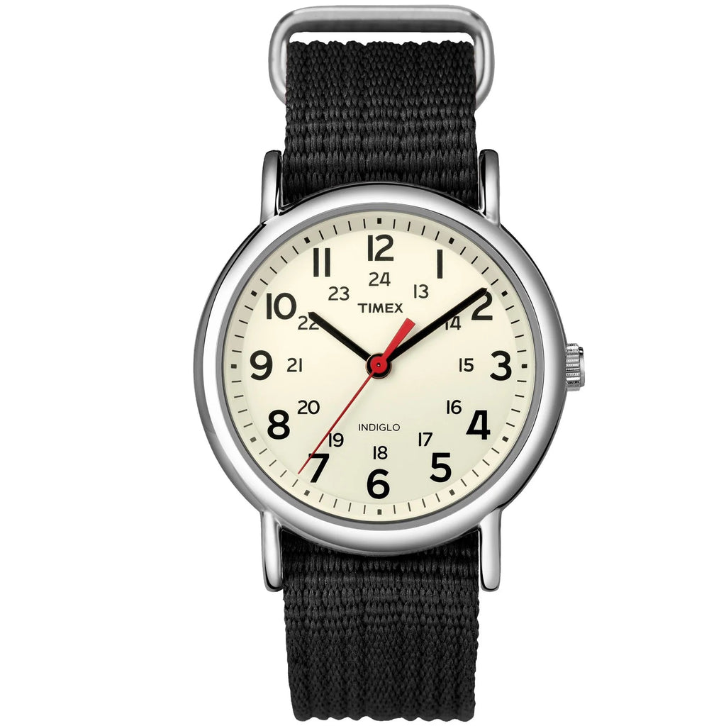 Timex Weekender Cream/Black Men's 30m Analog Watch TWC027600