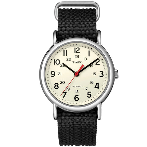 Timex Weekender Cream/Black Men's 30m Analog Watch TWC027600