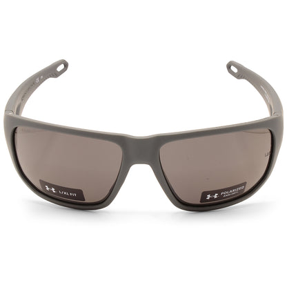 Under Armour Attack 2 Matte Grey/Grey Polarised Men's Sports Sunglasses RIW-6C