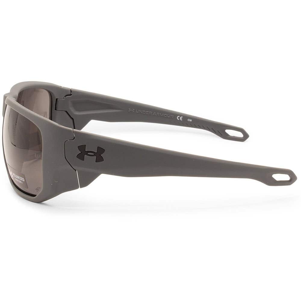 Under Armour Attack 2 Matte Grey/Grey Polarised Men's Sports Sunglasses RIW-6C