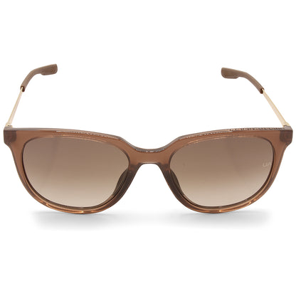 Under Armour Circuit Shiny Brown/Brown Gradient Women's Sunglasses YL3-HA