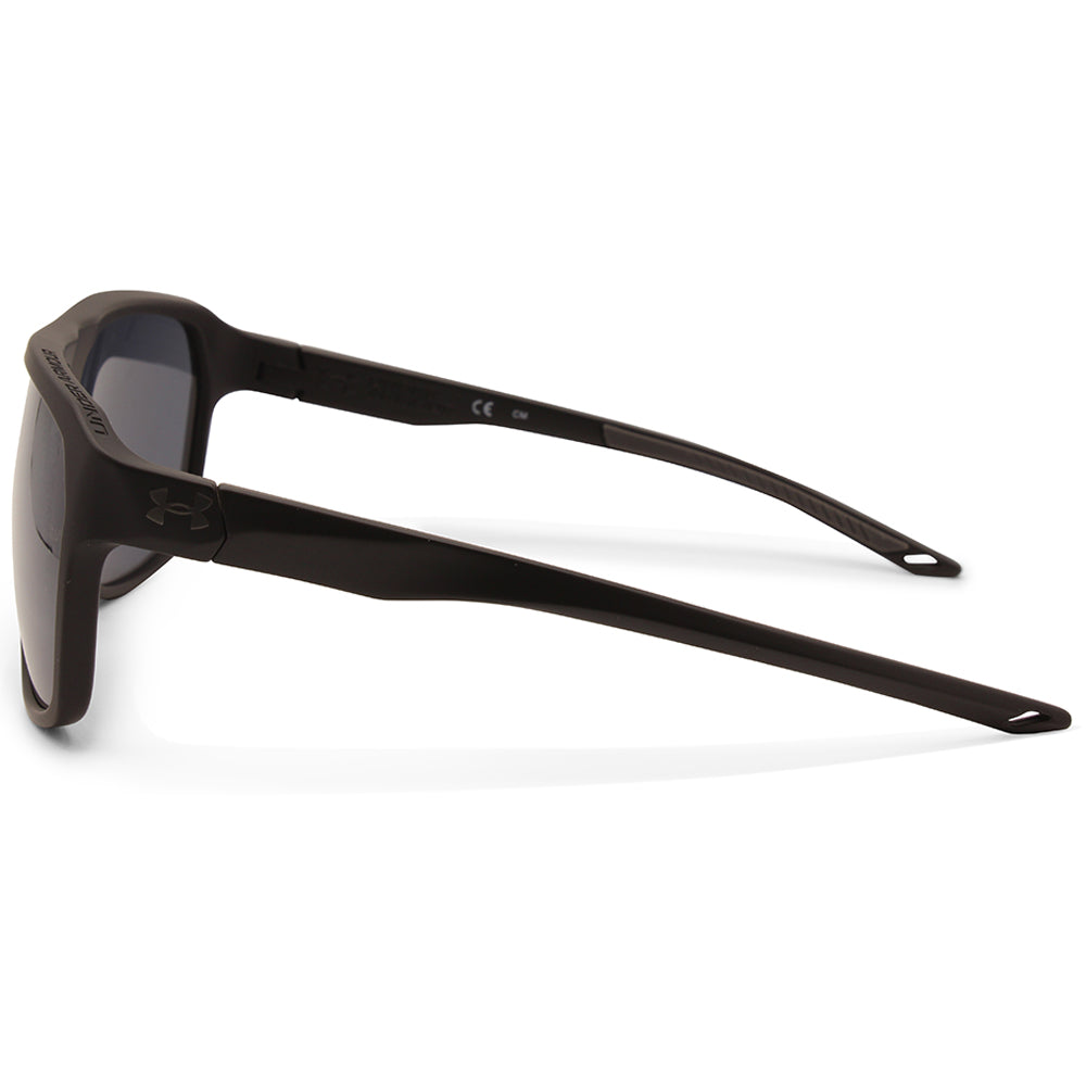 Under Armour Dominate Matte Black/Grey Unisex Fashion Sunglasses 003-KA