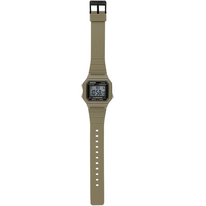 Casio Neutral Grey 50m Multifunction Unisex Digital Watch W-217H-5AV
