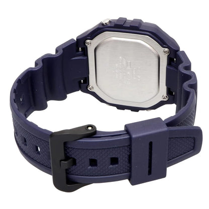 Casio Dark Blue 50m Multi-Function Unisex Digital Sports Watch W-218H-2A