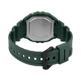 Casio Green 50m Multi-Function Unisex Digital Sports Watch W-218H-3B