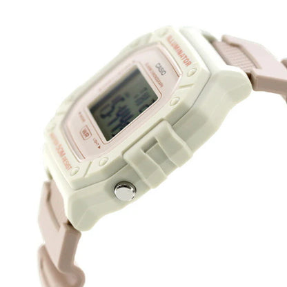 Casio Light Pink/Grey Women's 50m Digital Sports Watch W-218HC-4A2