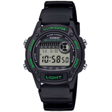 Casio Black 50m Unisex Multifunction Digital Sports Watch W-220H-1A3