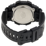 Casio W-735H-1A2 Black & Gold Men's 100m Vibration Alarm Digital Sports Watch