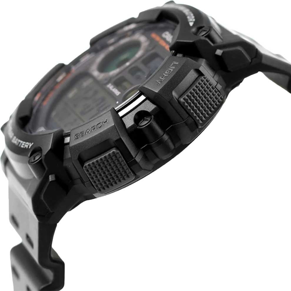 Casio Black Men's 100m Digitlal Fishing/Sports Watch WS-1500H-1AV