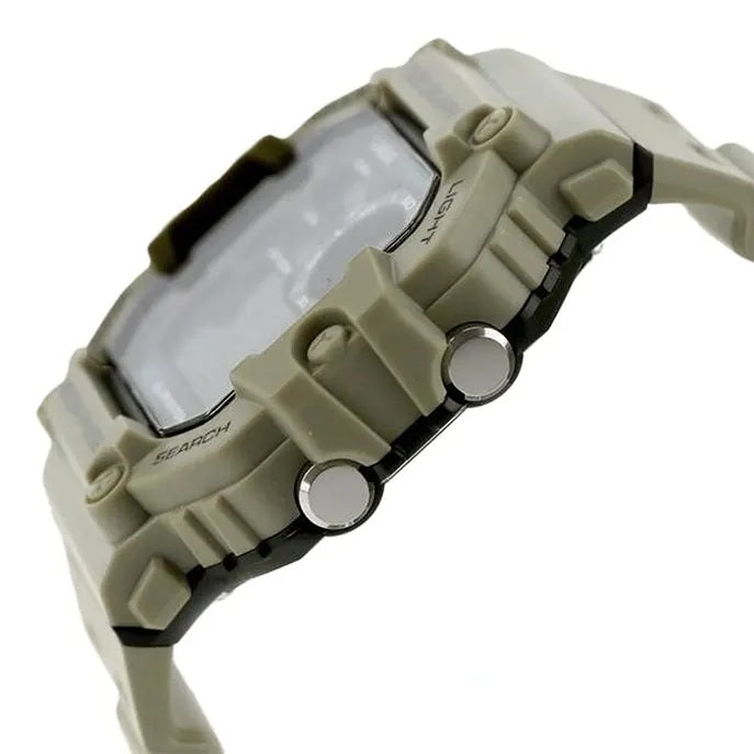 Casio Brown Men's 100m Digital Multifunction Sports Watch WS-1700H-5A