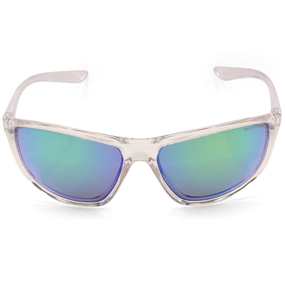 Nike Adrenaline Clear/Grey-Green Mirror Men's Sport Sunglasses EV1113 901