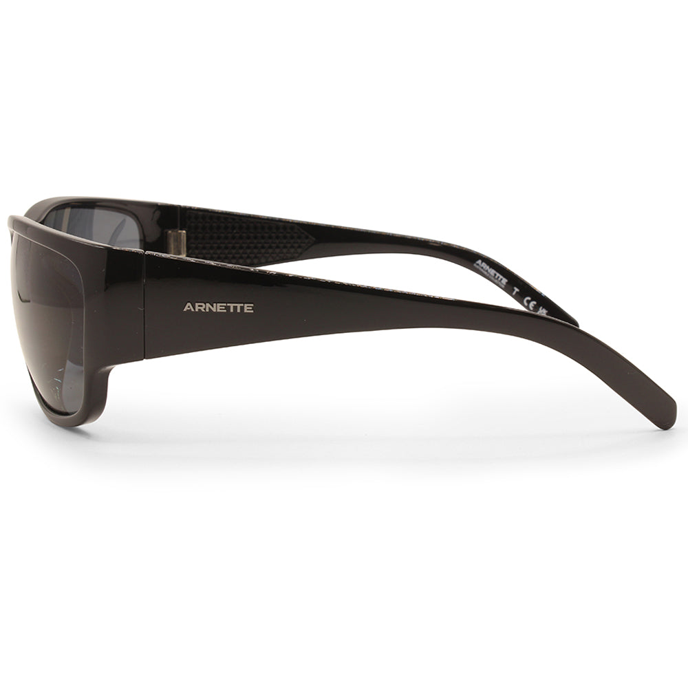 Arnette Wolflight Shiny Black/Grey Polarised Men's Sunglasses AN4280 41/81