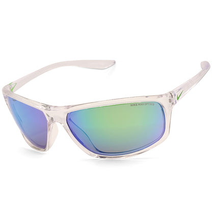 Nike Adrenaline Clear/Grey-Green Mirror Men's Sport Sunglasses EV1113 901