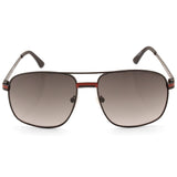 Guess Factory Matte Black/Grey Smoke Gradient Men's Sunglasses GF0238 02B