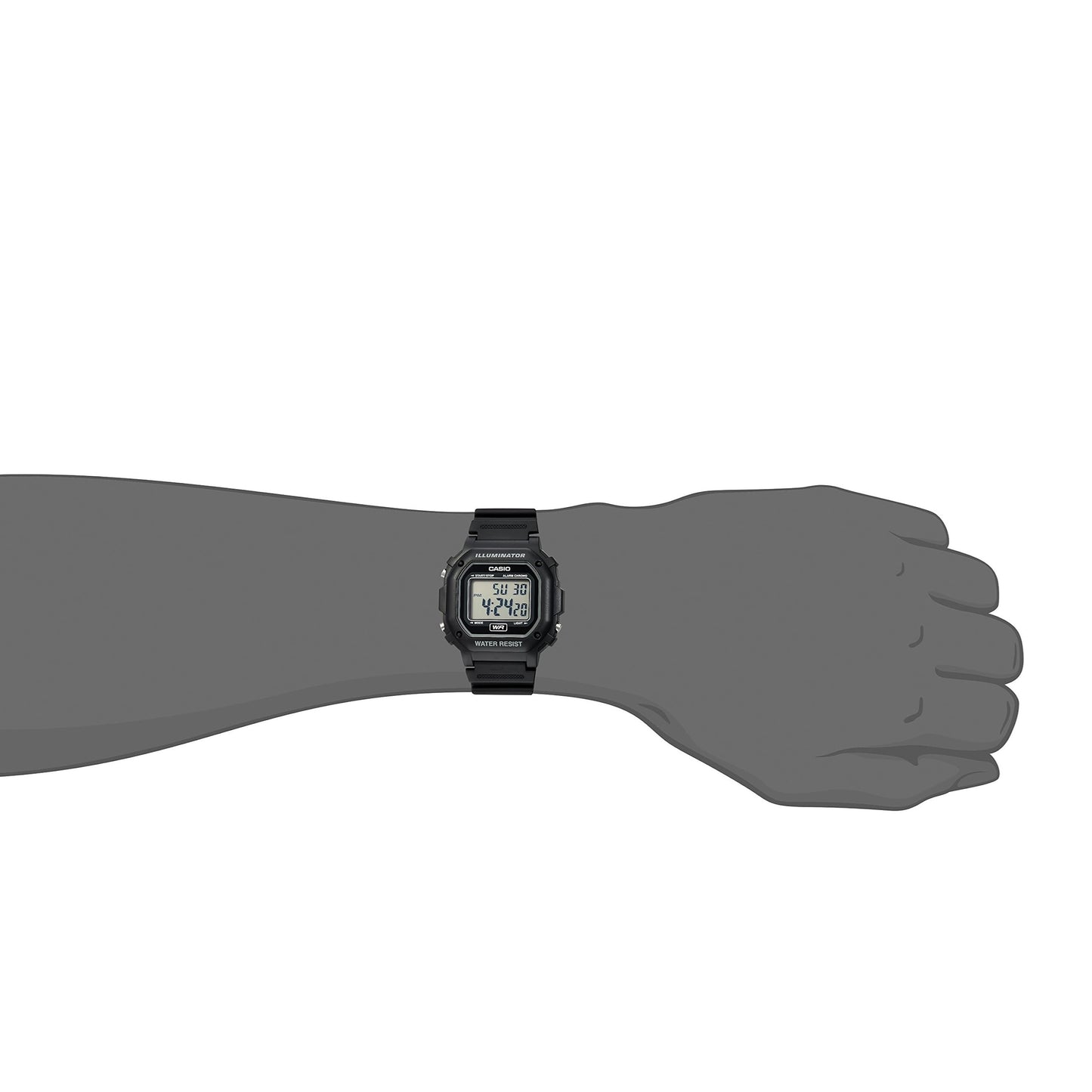 Casio Dark Blue 50m Unisex Digital Multifunction Sports Watch F-108WH-2A2