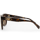 Michael Kors Empire Square Shiny Dark Havana/Brown Women's Sunglasses MK2193U 300673