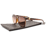 Guess Factory Shiny Dark Havana/Brown Gradient Women's Fashion Sunglasses GF0327 52F